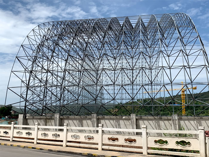 濉溪山寨矿储煤棚网架